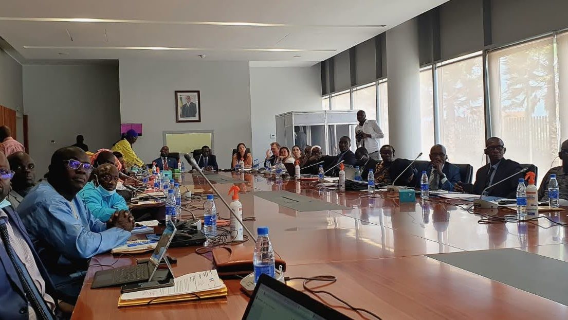 Reunión institucional en Dakar
